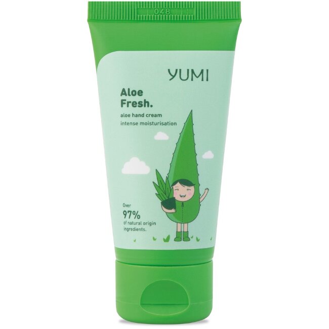 Крем для рук Yumi aloe vera, алоэ 50 мл Крем для рук Yumi aloe vera, алоэ 50 мл