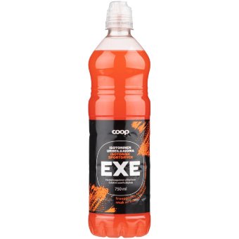 Изотонический спортивный напиток Coop Exe тропический 0,75 л Изотонический спортивный напиток Coop Exe тропический 0,75 л
