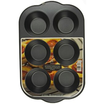 Форма для маффинов House jumbo на 6 маффинов