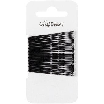 Заколка для волос My Beauty черная 48 мм (уп 24 шт)