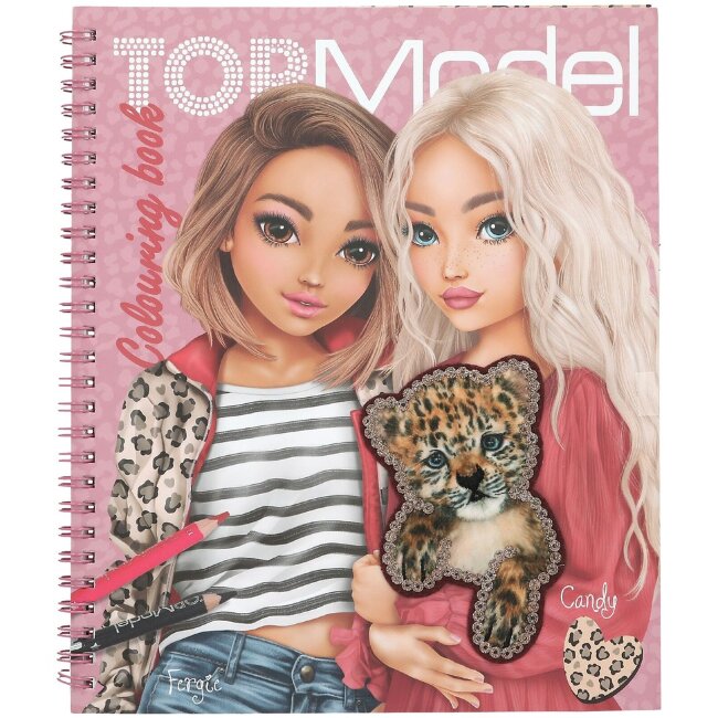 Раскраска TOPModel с пайетками LEOHEART Раскраска TOPModel с пайетками LEOHEART