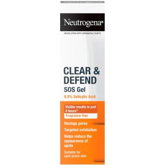 Гель от чёрных точек Neutrogena Clear&Defend Rapid 15 мл