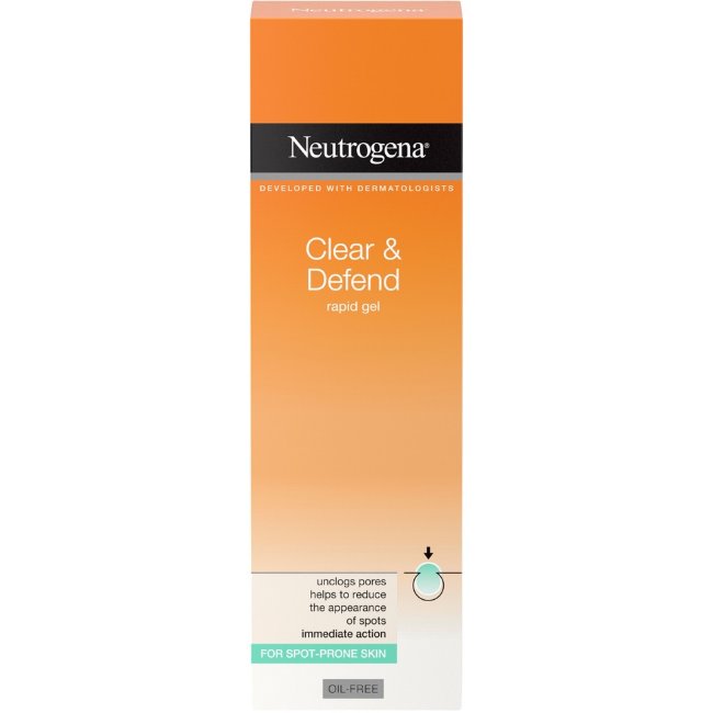 Гель от чёрных точек Neutrogena Clear&Defend Rapid 15 мл
