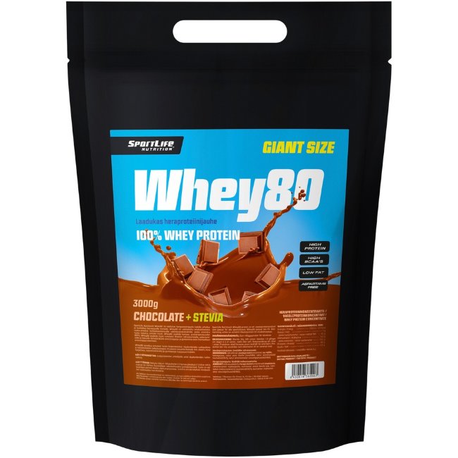 Протеин Whey80 SportLife Nutrition шоколад 3 кг