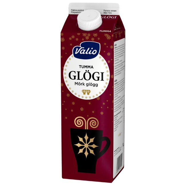Рождественский красный глёг темный Valio glogi tumma 1 л