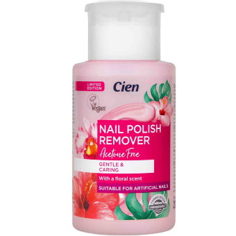 Жидкость для снятия лака Cien ( без ацетона ) 200 мл