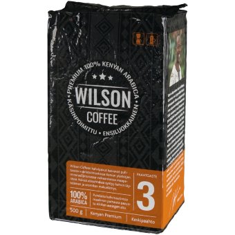 Молотый кофе Wilson Coffee 100% Arabica 500 гр Молотый кофе Wilson Coffee 100% Arabica 500 гр