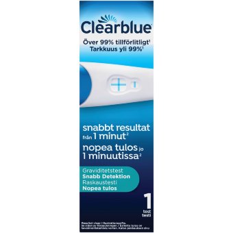 Тест для определения беременности Clearblue Rapid Result 1 шт/уп