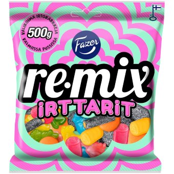 Конфеты Fazer Remix Irttarit в пакете 500 гр