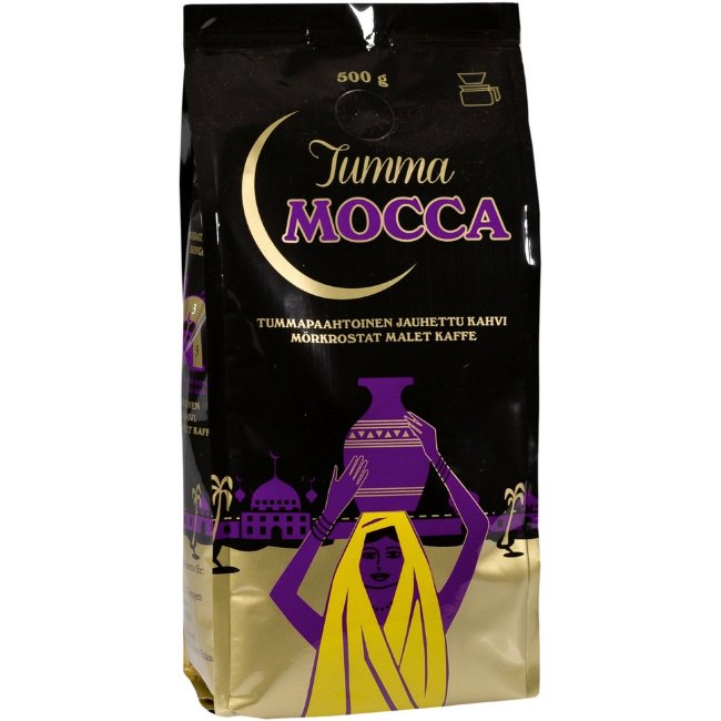 Молотый фильтрованный кофе Tumma Mocca 500 гр