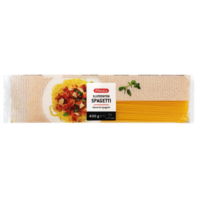 Спагетти без глютена Pirkka Spagetti 400 гр
