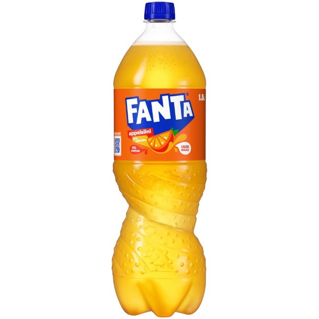 Освежающий напиток Fanta Appelsiini пластиковая бутылка 1,5 л Освежающий напиток Fanta Appelsiini пластиковая бутылка 1,5 л
