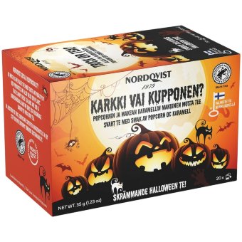 Черный чай Nordqvist Karkki vai kupponen (уп 20 шт) 35 гр