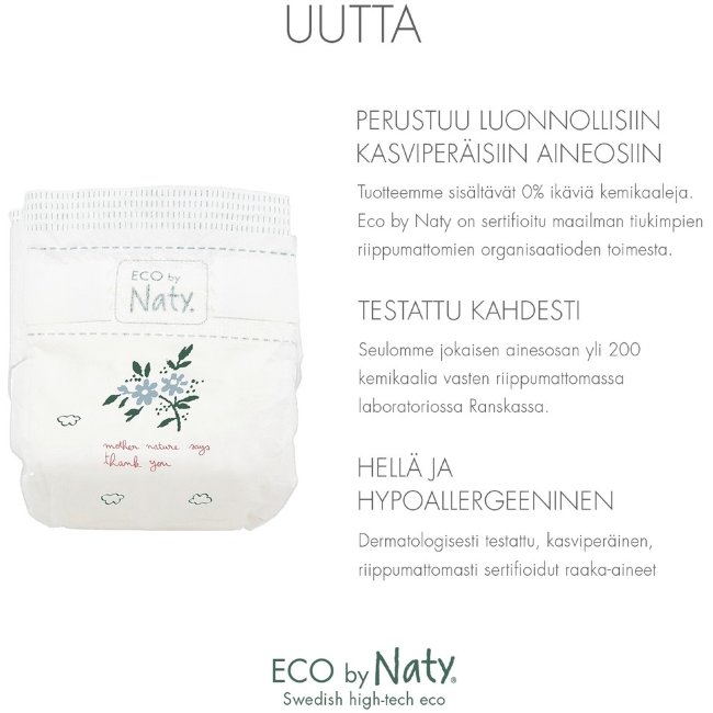 Подгузники Nature Baby Care Naty Jun 5 на липучке 40 шт/уп