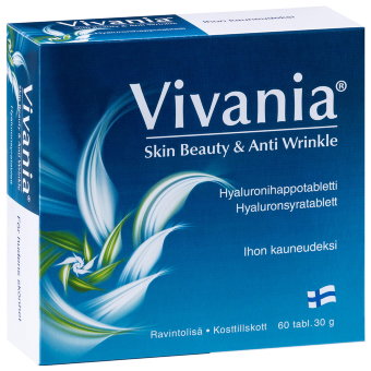 Гиалуроновая кислота Vivania Skin Beauty & Anti Wrinkle 60 табл