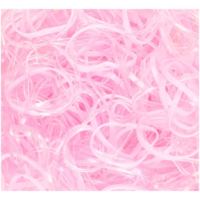 Силиконовые резинки для волос My Beauty 500 шт пастельных оттенков