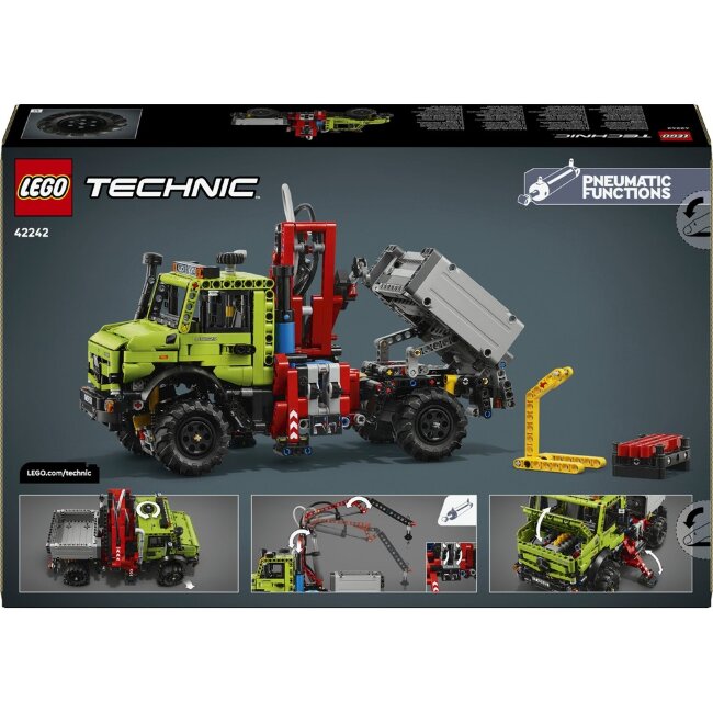 Конструктор LEGO® Technic с краном Mercedes-Benz Unimog U 5023 42242 Конструктор LEGO® Technic с краном Mercedes-Benz Unimog U 5023 42242