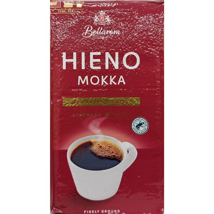 Кофе заварной Bellarom Hieno Mokka 500 гр купить | Товары из Финляндии