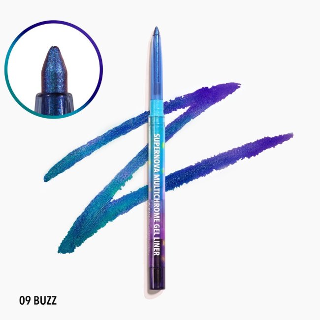 Карандаш для глаз MOIRA Supernova Multichrome Gel Liner 009 Buzz