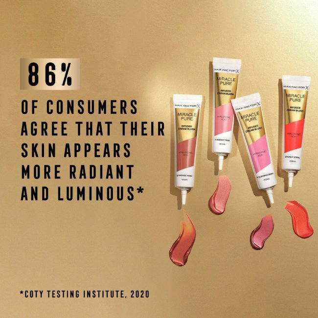 Кремовые румяна Max Factor Miracle Pure 01 radiant rose 15 мл