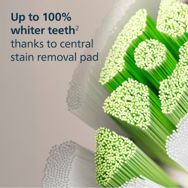 Зубные щетки-насадки Philips Sonicare W2 Optimal White, 3 шт/упак, HX6063/87