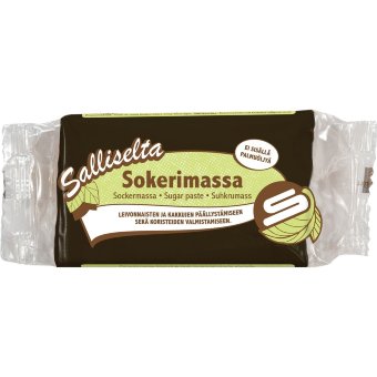 Кондитерская масса для выпечки Salliselta ( черная ) 250 гр Кондитерская масса для выпечки Salliselta ( черная ) 250 гр