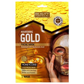 Питательная маска для лица Beauty Formulas Gold Norishing Facial Mask