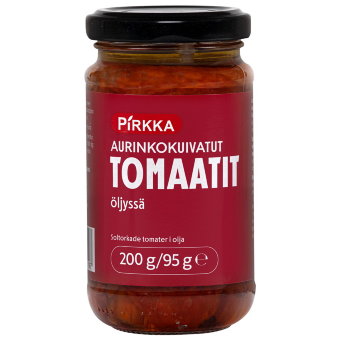 Томаты вяленые Pirkka 200/95г Томаты вяленые Pirkka 200/95г