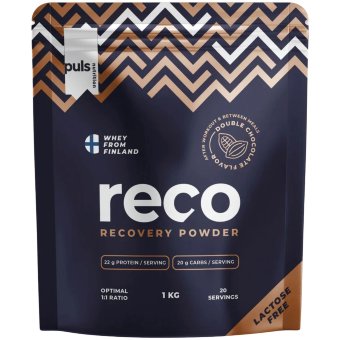 Восстанавливающий спортивный напиток порошок PULS RECO 1 кг со вкусом шоколада