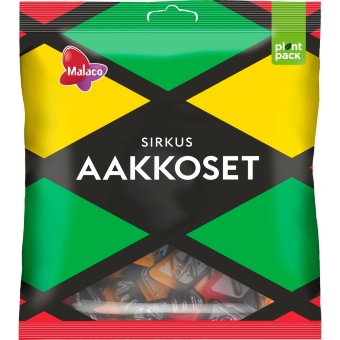 Микс конфет Malaco Aakkoset Сirkus 340 гр