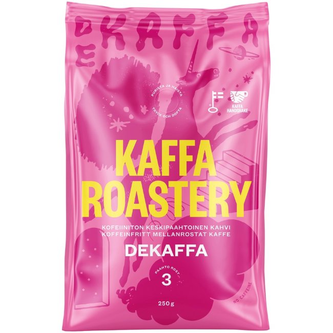 Фильтрованный молотый кофе без кофеина Kaffa Roastery Dekaffa 250 гр