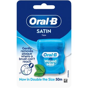 Зубная нить Oral-B Satin Floss 50 м