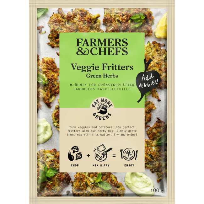 Мучная смесь для овощных блинчиков Farmers & Chefs 100 гр