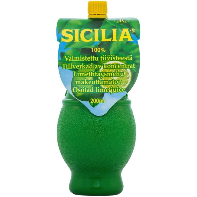 Концентрат сока лайма Sicilia Lime 200 мл
