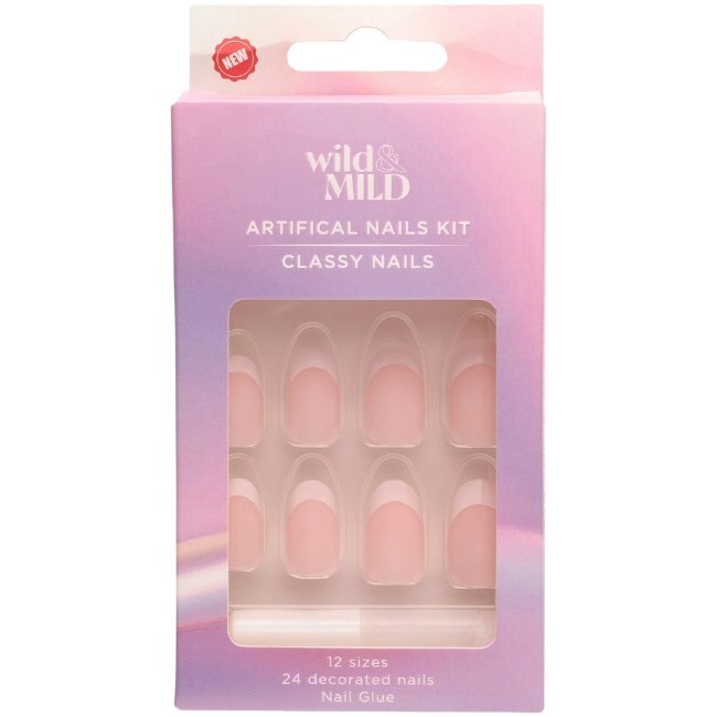 Набор искусственных ногтей Wild&Mild WM059 24 шт