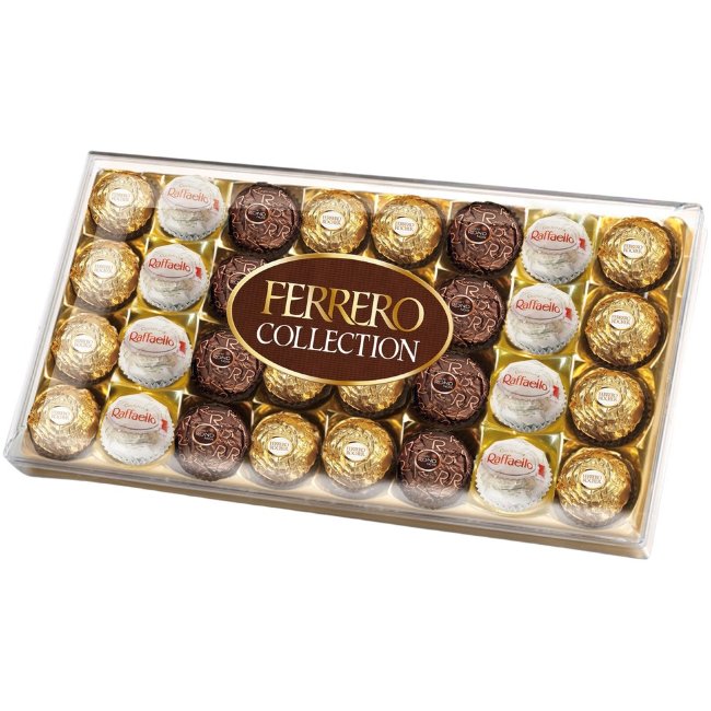 Конфеты Ferrero Collection - подарочная коробка 32 шт / 359 гр