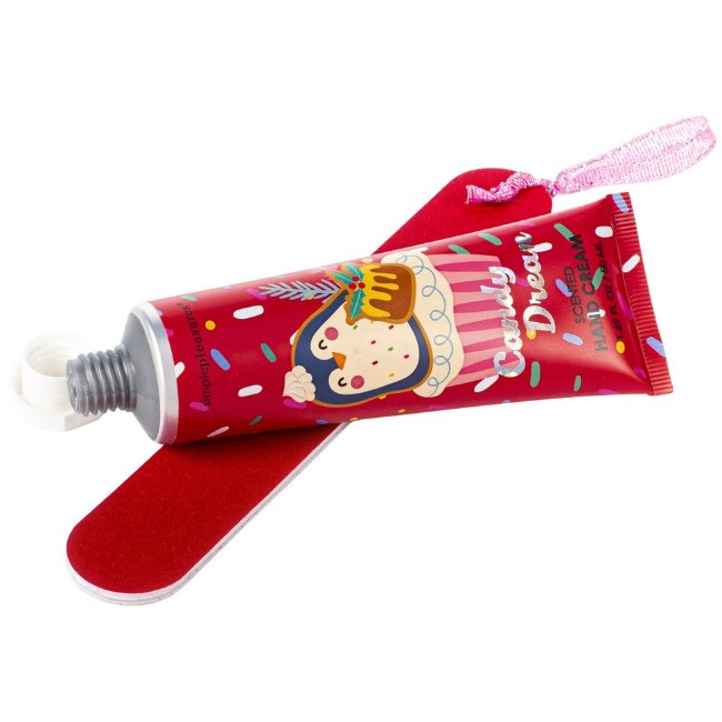 Подарочный набор Simple Pleasures, крем для рук 50 мл и пилка для ногтей Подарочный набор Simple Pleasures, крем для рук 50 мл и пилка для ногтей