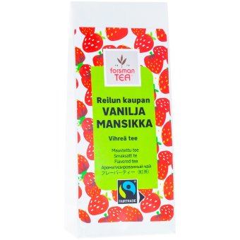 Чай листовой Forsman Chamraj клубника и ваниль 60 гр