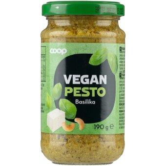 Веганский базиликовый песто Coop 190 гр