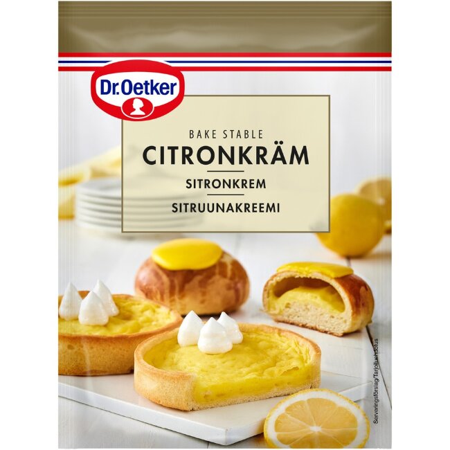 Крем с лимоном Dr. Oetker 100 гр