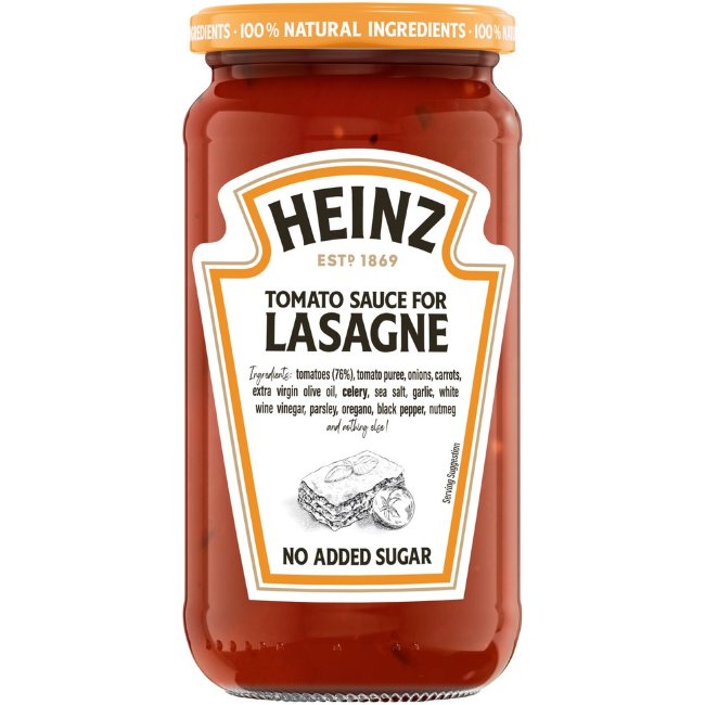 Томатный соус Heinz для лазаньи 490 гр
