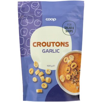 Гренки с чесноком Coop 100 гр