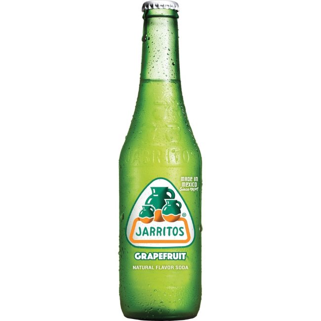 Газировка с натуральным вкусом грейпфрута Jarritos 370 мл бутылка Газировка с натуральным вкусом грейпфрута Jarritos 370 мл бутылка