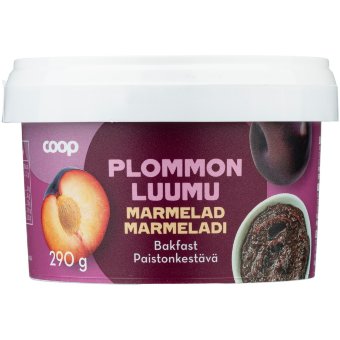 Сливовый мармелад Coop термостойкий 290 гр