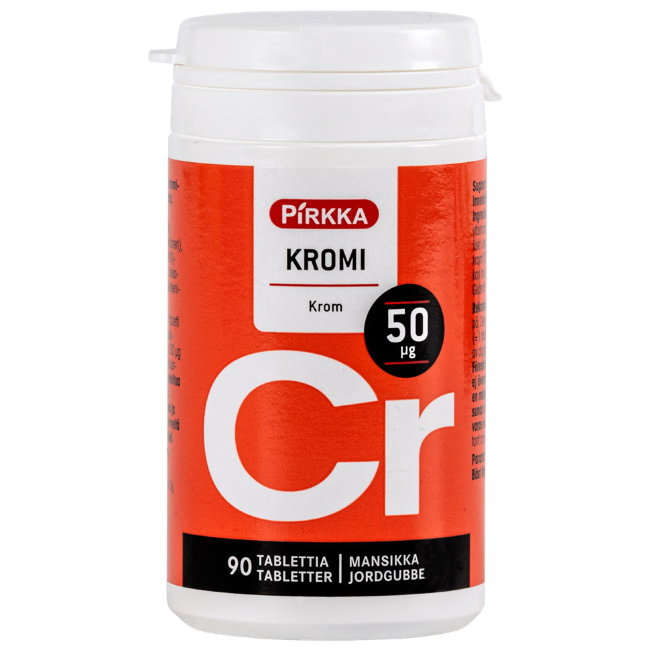 Хром Pirkka Cr 50 мкг 90 табл