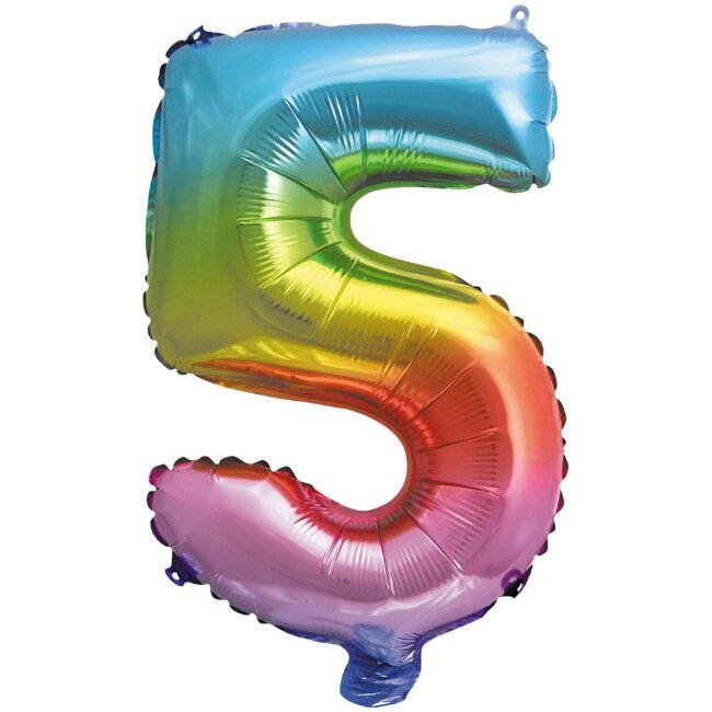 Фольгированный шар Decorata Party радуга 35 см № 5