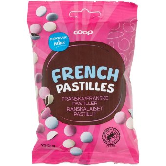 Французское драже Coop French pastilles 150 гр Французское драже Coop French pastilles 150 гр