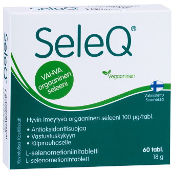 Селен органический SeleQ 100 мкг 60 табл Hankintatukku