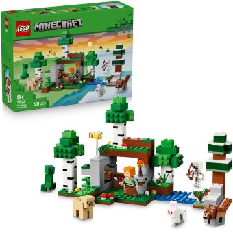 Конструктор LEGO® Minecraft 21593 приключение первой ночи