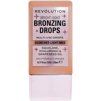 Тонирующие капли для макияжа Makeup Revolution Bright Light 23 мл бронзирующие
